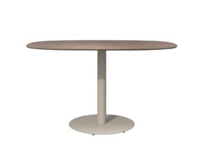 Ovaler Gartentisch aus Keramik | TRIBÙ | T-Table