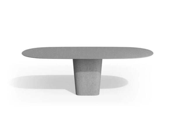 Ovaler Esstisch aus Beton | TRIBÙ | Tao - Image 2