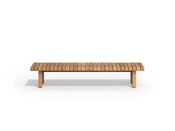 Gartenbank aus Teakholz | TRIBÙ | Vis à vis - Image 11