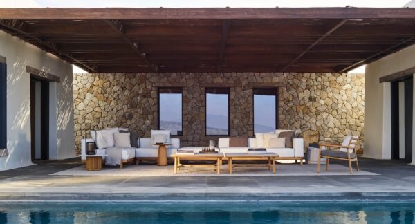 Anbausofa aus Stoff | TRIBÙ | Vis à vis - Image 3