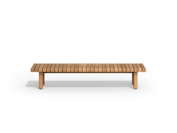 Gartenbank aus Teakholz | TRIBÙ | Vis à vis - Image 12