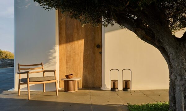 Lounge Gartensessel aus Teakholz mit Armlehnen | TRIBÙ | Ukiyo - Image 9