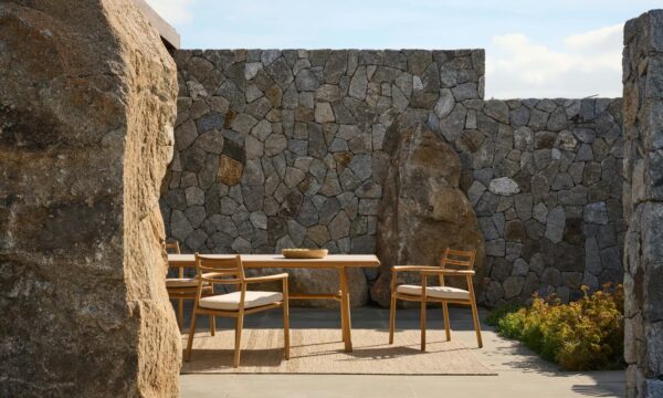 Rechteckiger Gartentisch aus Teakholz | TRIBÙ | Ukiyo - Image 3
