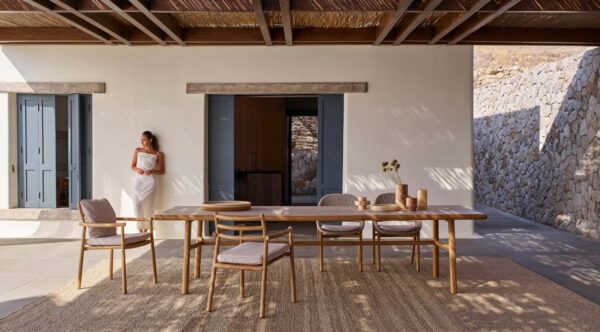 Rechteckiger Gartentisch aus Teakholz | TRIBÙ | Ukiyo - Image 6