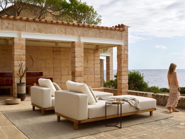 Anbausofa aus Stoff | TRIBÙ | Vis à vis - Image 9