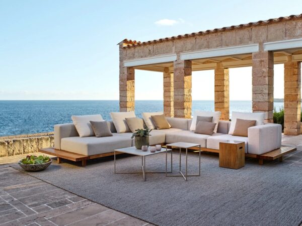 Anbausofa aus Stoff | TRIBÙ | Vis à vis - Image 7