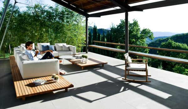 Anbausofa aus Stoff | TRIBÙ | Vis à vis - Image 14