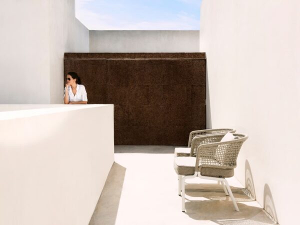 Lounge Gartensessel aus Seil mit Armlehnen | TRIBÙ | CTR - Image 3