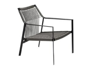Lounge Gartensessel aus Canax® mit Armlehnen | TRIBÙ | Nodi