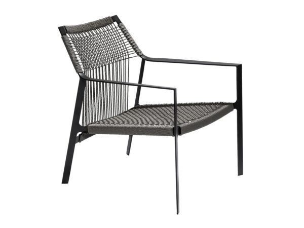 Lounge Gartensessel aus Canax® mit Armlehnen | TRIBÙ | Nodi