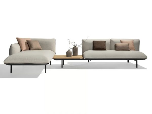 Modulares Garten Ecksofa aus Stoff | TRIBÙ | Senja