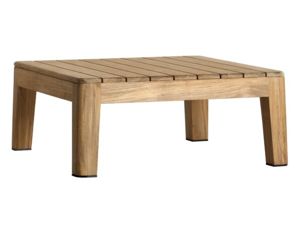 Quadratischer Couchtisch aus Teakholz | TRIBÙ | Mood