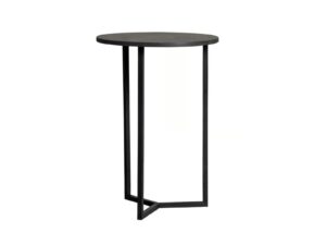 Hoch- runder Couchtisch aus pulverbeschichtetem Aluminium | TRIBÙ | Natal Alu