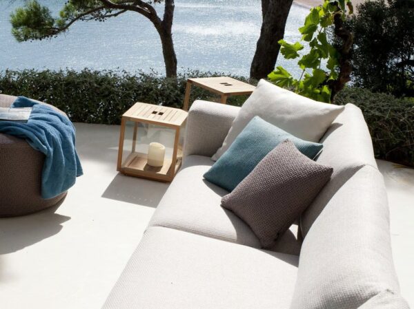 Runder Sitzpouf für den Außenbereich aus Stoff | TRIBÙ | Accessories - Image 6