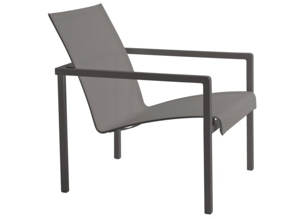 Lounge Gartensessel aus Batyline® mit Armlehnen | TRIBÙ | Natal Alu