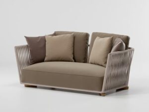 2-Sitzer Gartensofa aus Stoff | Kettal | Grand Bitta