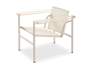 Gartensessel aus Stoff mit Armlehnen | Cassina | LC