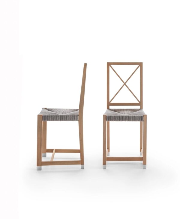 Stuhl aus massivem Holz | Flexform | Moka Outdoor - Image 4