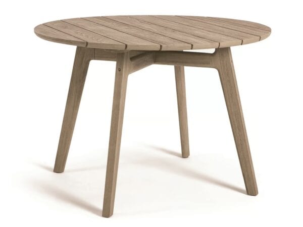 Runder Gartentisch aus Teakholz | Ethimo | Knit