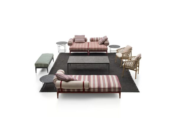 2-Sitzer Gartensofa aus Stoff | B&B Italia Outdoor | Ribes - Image 2