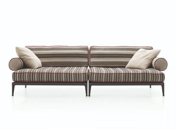 3-Sitzer Gartensofa aus Stoff | B&B Italia Outdoor | Ribes