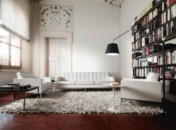 3-Sitzer kapitoniertes Sofa | Knoll | Florence Knoll Lounge - Image 3