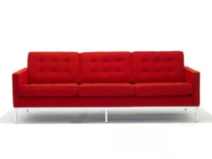3-Sitzer kapitoniertes Sofa | Knoll | Florence Knoll Lounge