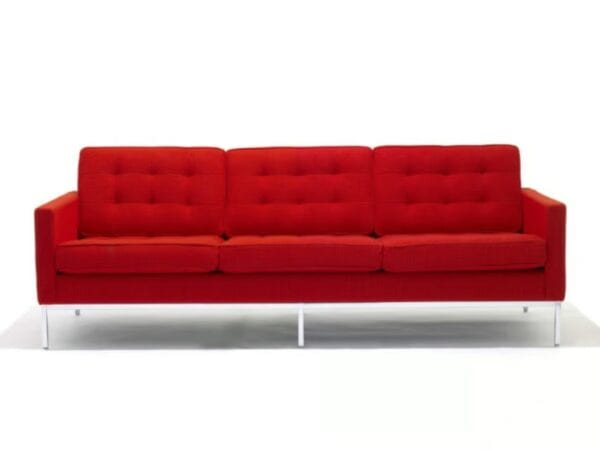 3-Sitzer kapitoniertes Sofa | Knoll | Florence Knoll Lounge