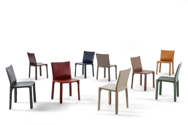 Stuhl aus gegerbtem Leder | Cassina | Cab - Image 3