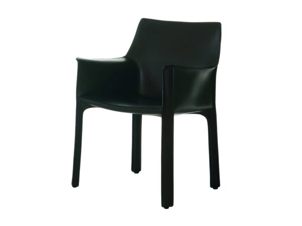 Loungesessel aus gegerbtem Leder mit Armlehnen | Cassina | Cab - Image 4