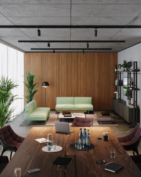 2-Sitzer für Hotel/Gastro Sofa | Cassina | LC - Image 4