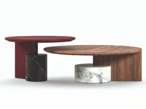 Runder Couchtisch aus Holz | Cassina | Sengu