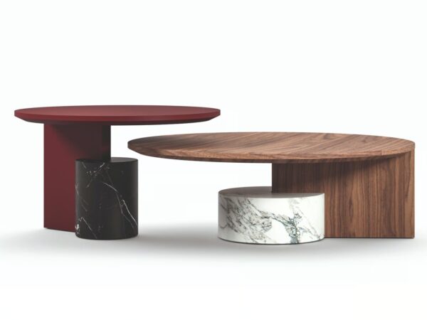 Runder Couchtisch aus Holz | Cassina | Sengu