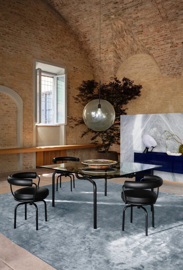 Drehstuhl Stuhl mit Armlehnen | Cassina | LC - Image 5