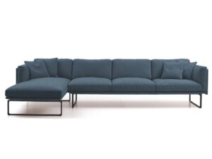 Sofa aus Stoff mit Récamiere | Cassina | Living