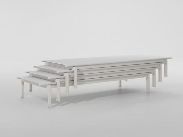 Verstellbarer Gartenliege aus Aluminium | Kettal - Image 2