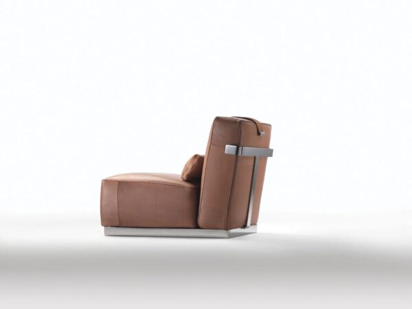 Verstellbarer Sessel aus Leder | Flexform | A.B.C - Image 4