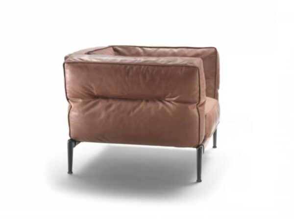 Sessel aus Leder mit Armlehnen | Flexform | Adda - Image 3