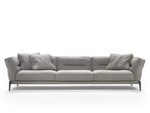 3-Sitzer Sofa aus Stoff mit abnehmbarem Bezug | Flexform | Adda