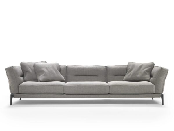 3-Sitzer Sofa aus Stoff mit abnehmbarem Bezug | Flexform | Adda