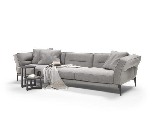3-Sitzer Sofa aus Stoff mit abnehmbarem Bezug | Flexform | Adda - Image 2