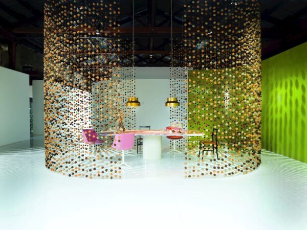 Drehbarer Speichen- Loungesessel aus Stoff | Paola Lenti | Adele - Image 2