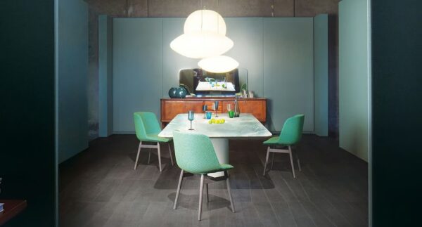 Gepolsterter Stuhl aus Stoff | Paola Lenti | Adele - Image 4