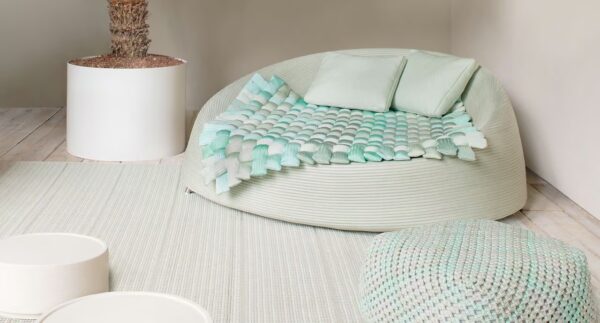 Gartensessel aus Seil | Paola Lenti | Aqua - Image 3