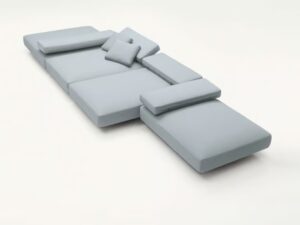 Sofa aus Stoff mit abnehmbarem Bezug | Paola Lenti | Agio