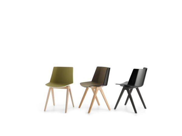 Stapelbarer Stuhl aus Polypropylen | MDF Italia | Aïku - Image 3