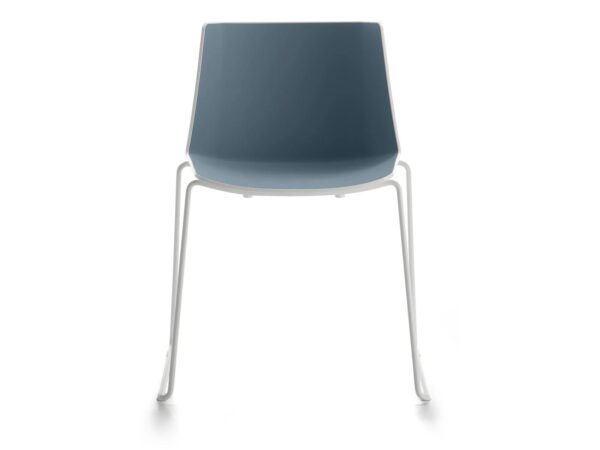 Stapelbarer mit Kufengestell Stuhl aus Polypropylen | MDF Italia | Aïku - Image 2