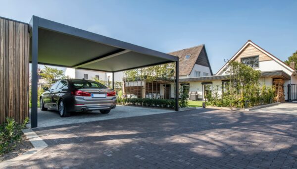 Freistehende Terrassenüberdachung aus Metall | RENSON - Image 3