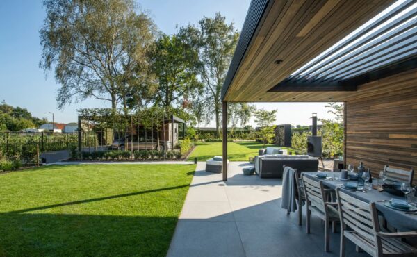 Freistehende Terrassenüberdachung aus Metall | RENSON - Image 4