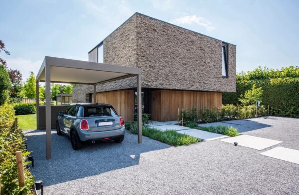 Freistehende Terrassenüberdachung aus Metall | RENSON - Image 9